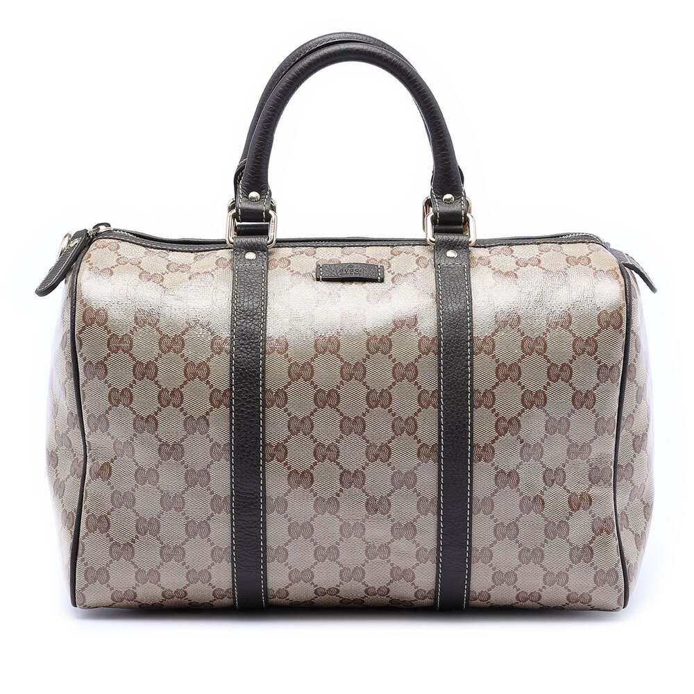 Gucci Joy Boston Bag Gg Coated Canvas #274832G76B
